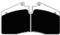 944 turbo front brake pads